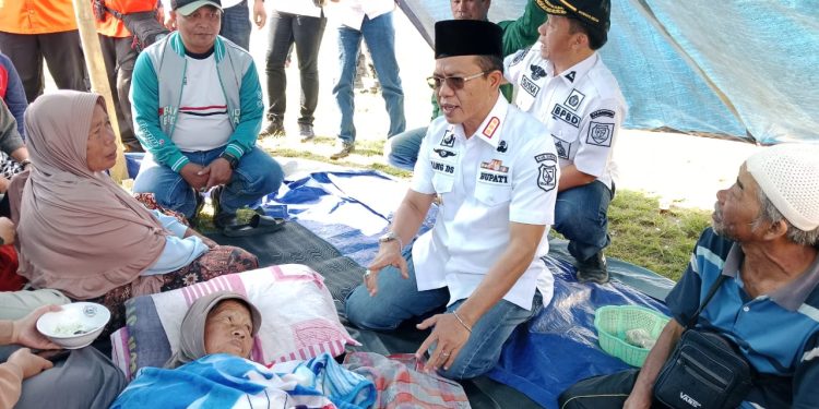 Bupati Bandung Sampaikan Duka Cita Gempa Kertasari Telan 1 Korban Jiwa