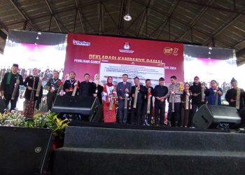 Menyongsong Pemilihan Gubernur 2024: KPU Jawa Barat Adakan Deklarasi Kampanye Damai