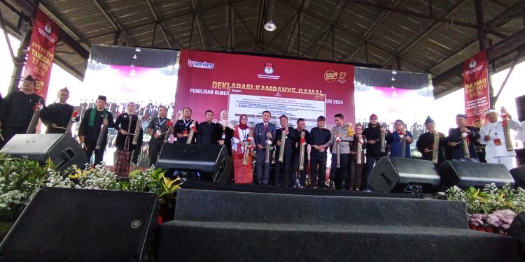 Menyongsong Pemilihan Gubernur 2024: KPU Jawa Barat Adakan Deklarasi Kampanye Damai