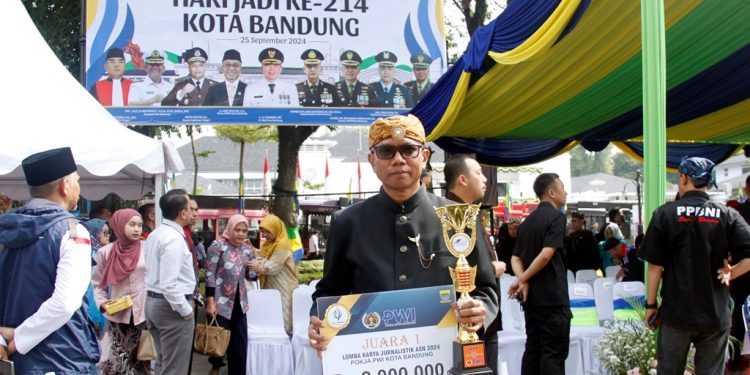 Kelurahan Pasteur Sabet Juara I Lomba Karya Jurnalistik PWI Pokja Kota Bandung