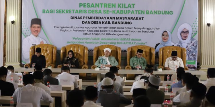 Pesantren Kilat, Kang DS: Para Sekdes Mampu Mengaplikasikan Nilai-nilai Keagamaan dalam Setiap Aspek Pekerjaan