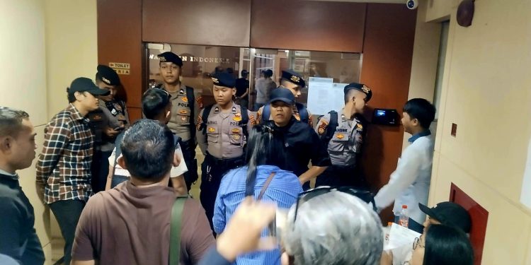 Puluhan Anggota PWI Desak Pengosongan Kantor Pusat di Gedung Dewan Pers