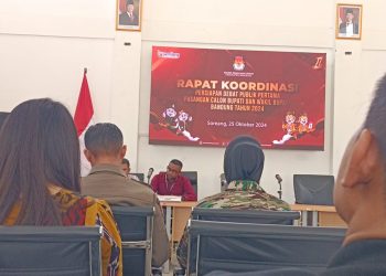 KPU Kabupaten Bandung Gelar Rakor Persiapan Debat Bupati dan Wakil Bupati