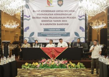 Jelang Pilkada Serentak 2024, Pemkab Bandung Gelar Rakor Lintas Sektor Tim Kewaspadaan Daerah