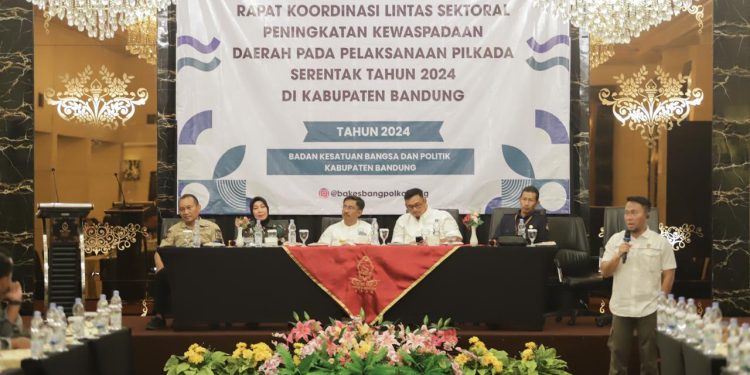 Jelang Pilkada Serentak 2024, Pemkab Bandung Gelar Rakor Lintas Sektor Tim Kewaspadaan Daerah