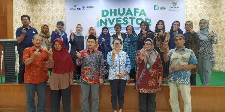 Ceremony Dhuafa Investor, Inisiatif Zakat Produktif BAZNAS Jabar Setelah Menjadi Juara di ISEF 2024