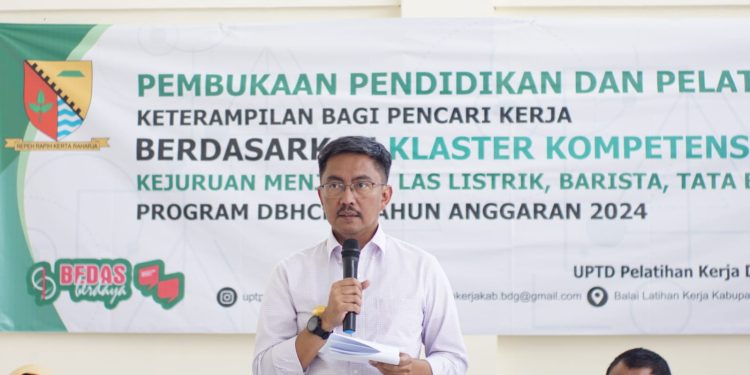 Ciptakan Lapangan Kerja Baru dan Mengurangi Angka Pengangguran, Pemkab Bandung Gelar Pendidikan dan Pelatihan Keterampilan