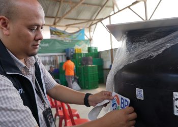 BRI Serahkan Bantuan Pelatihan dan Bantuan Peralatan Usaha ke Bernard Tani Pangalengan