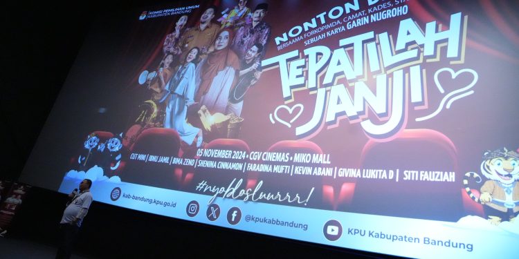 Pilkada 2024: Nonton Bareng Film ‘Tepatilah Janji’, Ini Harapan Ketua KPU Syam Zamiat Nursyamsi