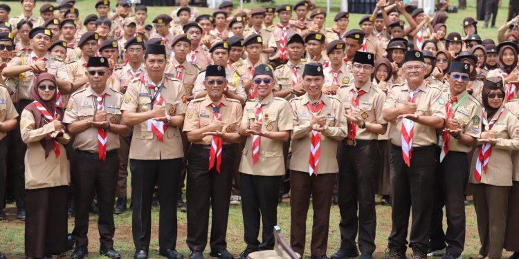 Upacara Pembukaan Raimuna XXV, Asep Mulyadi Ajak Generasi Muda Berkarya