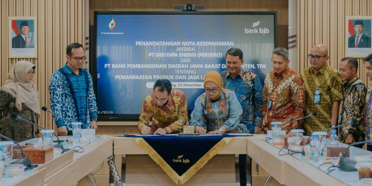 Tingkatkan Kinerja Bisnis, bank bjb Jalin Kerjasama dengan PT Geo Dipa Energi