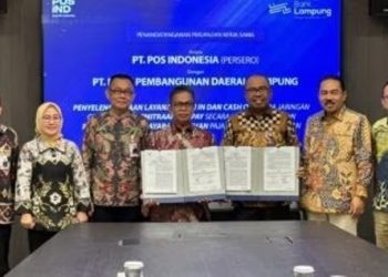 Layanan Terintegrasi PosIND dan Bank Lampung, Inovasi untuk Kepuasan Nasabah