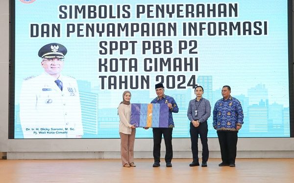 Pemkot Cimahi Launching SPPT PBB P2 Tahun 2024