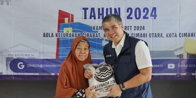 Pemkot Cimahi Salurkan Bantuan Beras Sejahtera Daerah Kepada 2.250 KPM