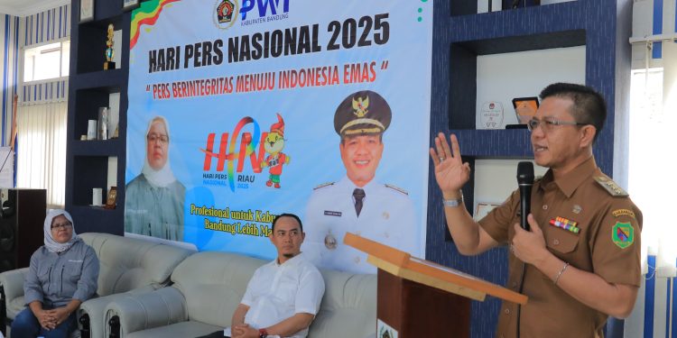Hadiri Peringatan HPN ke-79, Bupati Bandung: Pers Berintegritas Itu Penting!