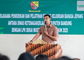 Jaga Etos Kerja, Pesan Wabup Bandung Ali Syakieb kepada Peserta Pelatihan Bahasa Jepang