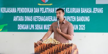Jaga Etos Kerja, Pesan Wabup Bandung Ali Syakieb kepada Peserta Pelatihan Bahasa Jepang