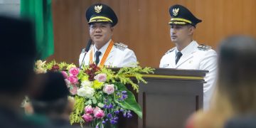 Elegan! Dadang Supriatna-Ali Syakieb Ajak Sahrul-Gungun Kolaborasi Bangun Kabupaten Bandung