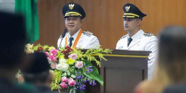 Elegan! Dadang Supriatna-Ali Syakieb Ajak Sahrul-Gungun Kolaborasi Bangun Kabupaten Bandung