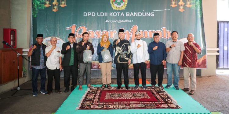 Dukung Program Bandung Utama, LDII Gelar Pasar Murah