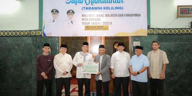 Safari Ramadan, Pengurus DKM Masjid Al-Ihsan: Alhamdulillah Kami Dapat Bantuan