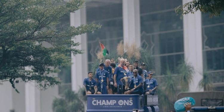 Selebrasi Persib Juara Liga 1 2024/2025, Farhan: Tetap Jaga Suasana Kondusif!