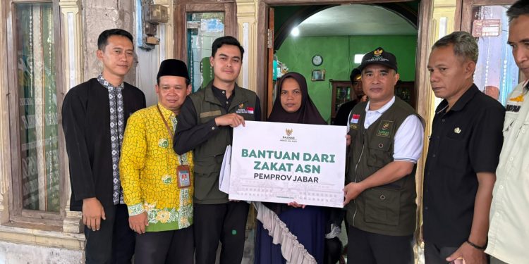 Sembilan Korban Ledakan Amunisi Terima Santunan Langsung dari BAZNAS dan BJB Garut