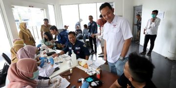 dr. Agung Firmansyah Menghadiri Kegiatan Pemeriksaan Kesehatan Gratis