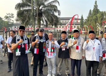 Asep Mulyadi dan Edwin Senjaya Isi Orasi di Aksi Bela Palestina ‘Umat Islam Bersatu’