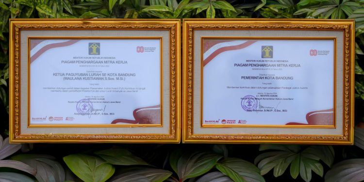 Hari Pengayoman Tahun 2025: Pemkot Bandung Raih Dua Penghargaan