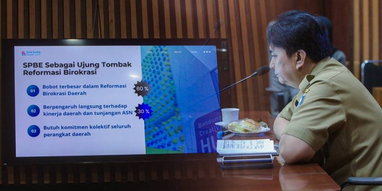 SPBE Jadi Penentu Reformasi Birokrasi, Bandung Fokus Kejar Skor Indeks