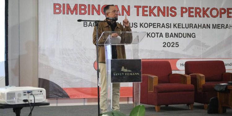 Ketua DPRD Kota Bandung H. Asep Mulyadi dorong Koperasi Merah Putih sebagai soko guru ekonomi rakyat di Bandung.