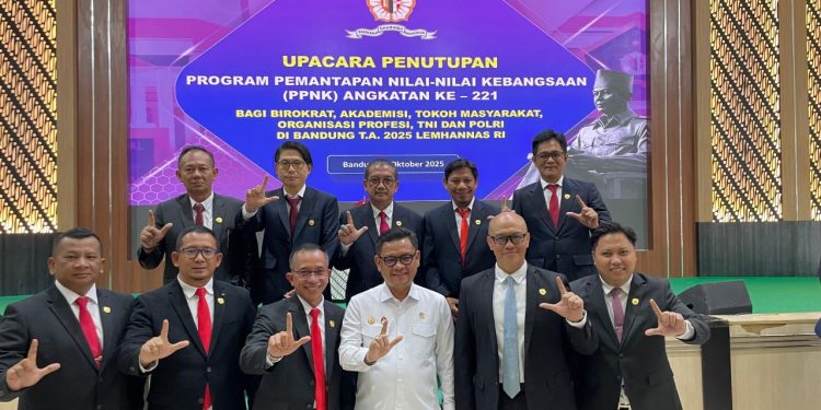 Pimpinan dan Anggota DPRD Rampungkan Pemantapan Nilai-Nilai Kebangsaan Lemhanas RI