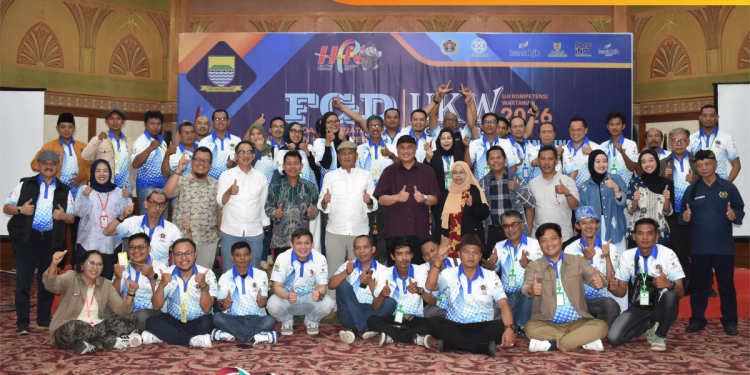 UKW PWI Kota Bandung Angkatan ke-72 dan ke-73 Sukses Digelar, Tingkat Kelulusan Tembus 90 Persen