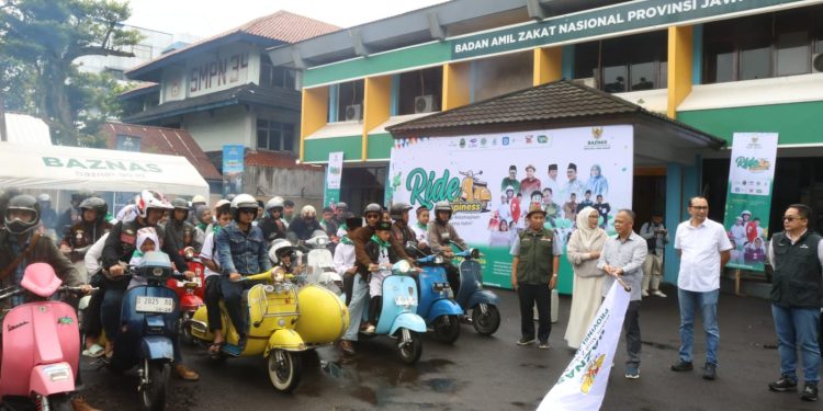 Ride of Happiness BAZNAS Jabar dan Bank BJB, Hadirkan Kebahagiaan Ramadan untuk 100 Anak Yatim