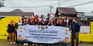 PGRI Cabang Simpenan Berkolaborasi Dalam Berbagi di Bulan Suci