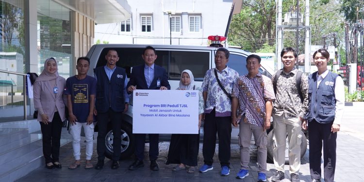 Warga Argasunya Kini Punya Mobil Jenazah Berkat Bantuan BRI