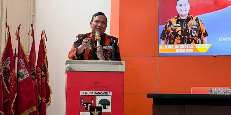 Buka Rakor Bapora Jabar, Dian Rahadian Minta Pemuda Pancasila Fokus Bangun SDM Unggul