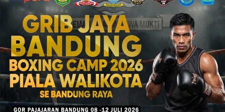 GRIB Jaya Bandung Boxing Camp 2026 Ajak Atlet dan Non-Atlet Bertanding di GOR Pajajaran Bandung