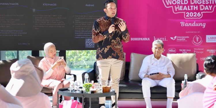 dr. Agung Firmansyah Ajak Warga Bandung Peduli Kesehatan Pencernaan di World Digestive Health Day 2026