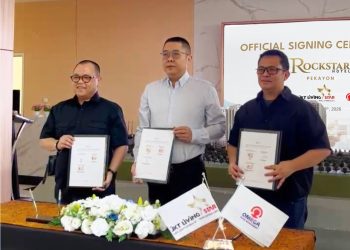 Rockstar Hotel Pekayon Resmi Dikembangkan, All Star dan Omega Hotel Management Jalin Kerja Sama Strategis