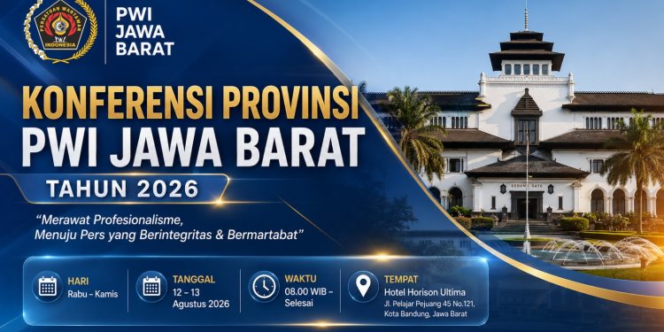 Konferprov PWI Jabar 2026 Dimulai, Pendaftaran Dibuka