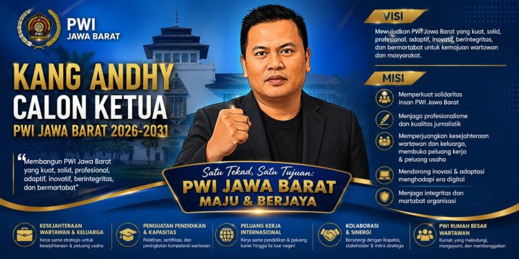 Hardiyansyah Daftar Calon Ketua PWI Jabar, Usung Kesejahteraan Wartawan