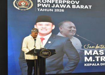 Adi Komar Ungkap Tantangan Pers di Era AI Saat Konferprov PWI Jabar 2026