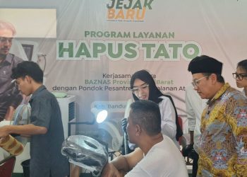 BAZNAS Jabar Buka Jalan Kerja Lewat Layanan Hapus Tato Gratis