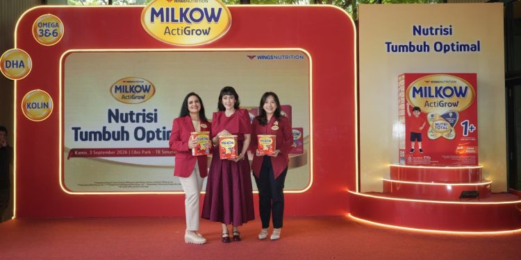 MILKOW ActiGrow susu pertumbuhan untuk anak usia 1-3 tahun