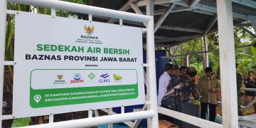 BAZNAS Jabar Resmikan Fasilitas Air Bersih di Tasikmalaya