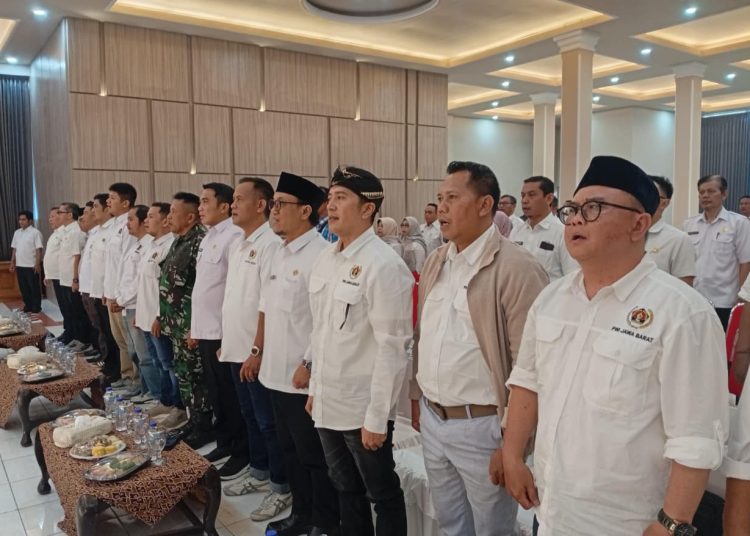 Ketua PWI Jawa Barat Tantan Sulthon saat Konferensi PWI Cirebon