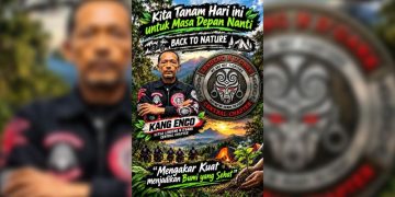 Lendeng N D’Gank Tanam 250 Pohon di Kamojang, Bidik 3.000 Pohon di Jabar
